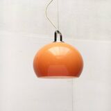 Suspended lamp Zurich Italian from the space age mid-century by Luigi Massoni for Guzzini.
