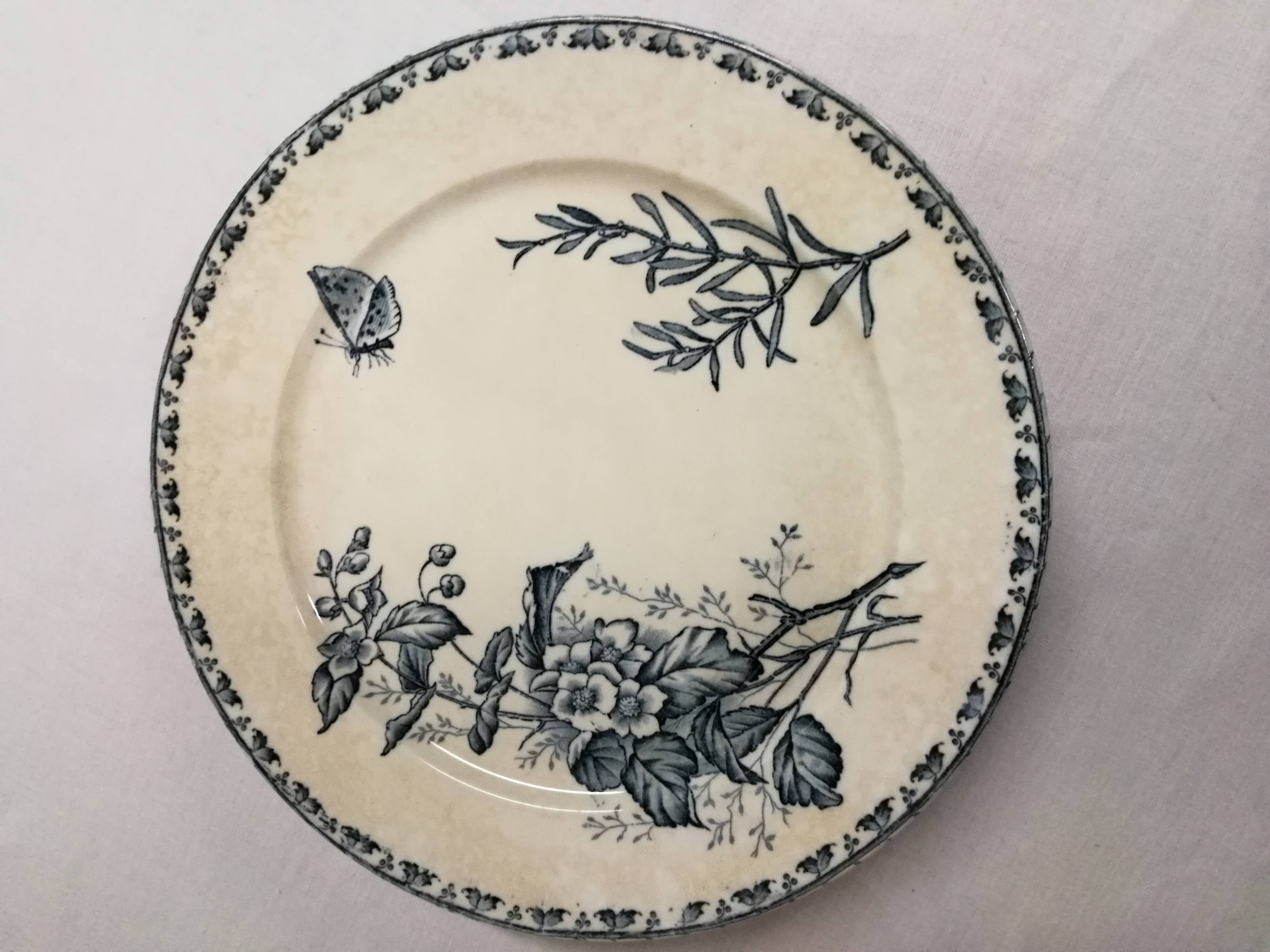 Pie dish, Terre De Fer compotier Carmen model
