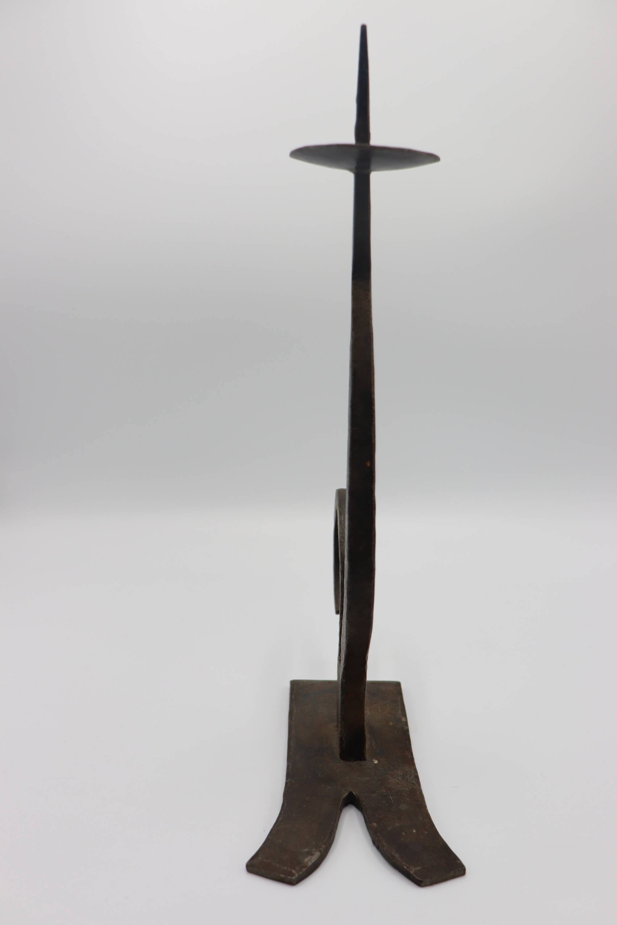 Marolles house wrought iron candlestick