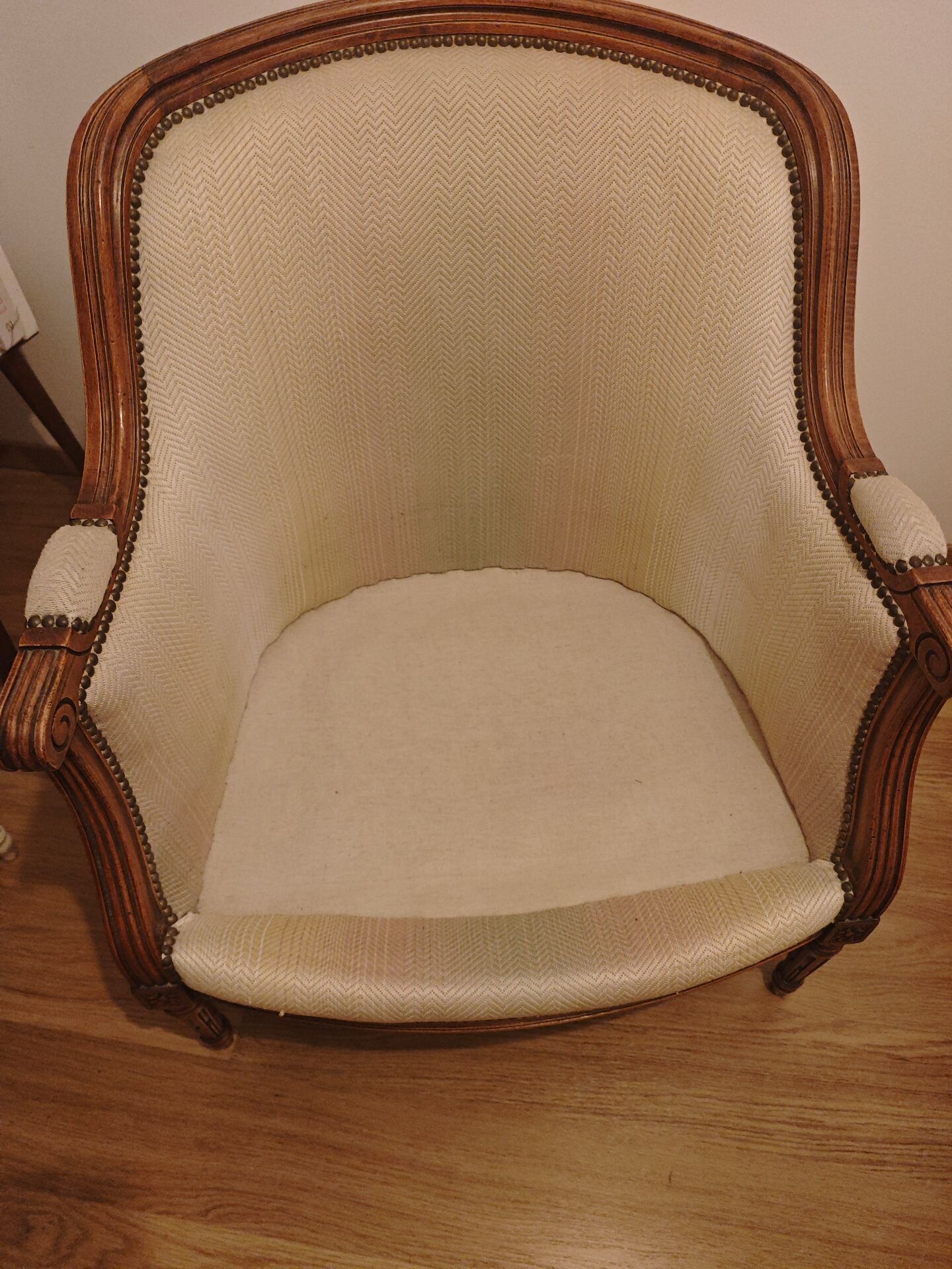 Fauteuil bergère 