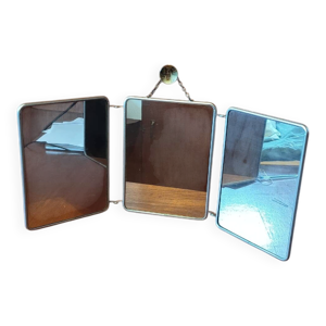 miroir triptyque de barbier