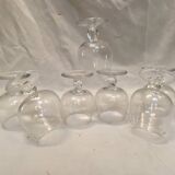 Daum France digestive glasses