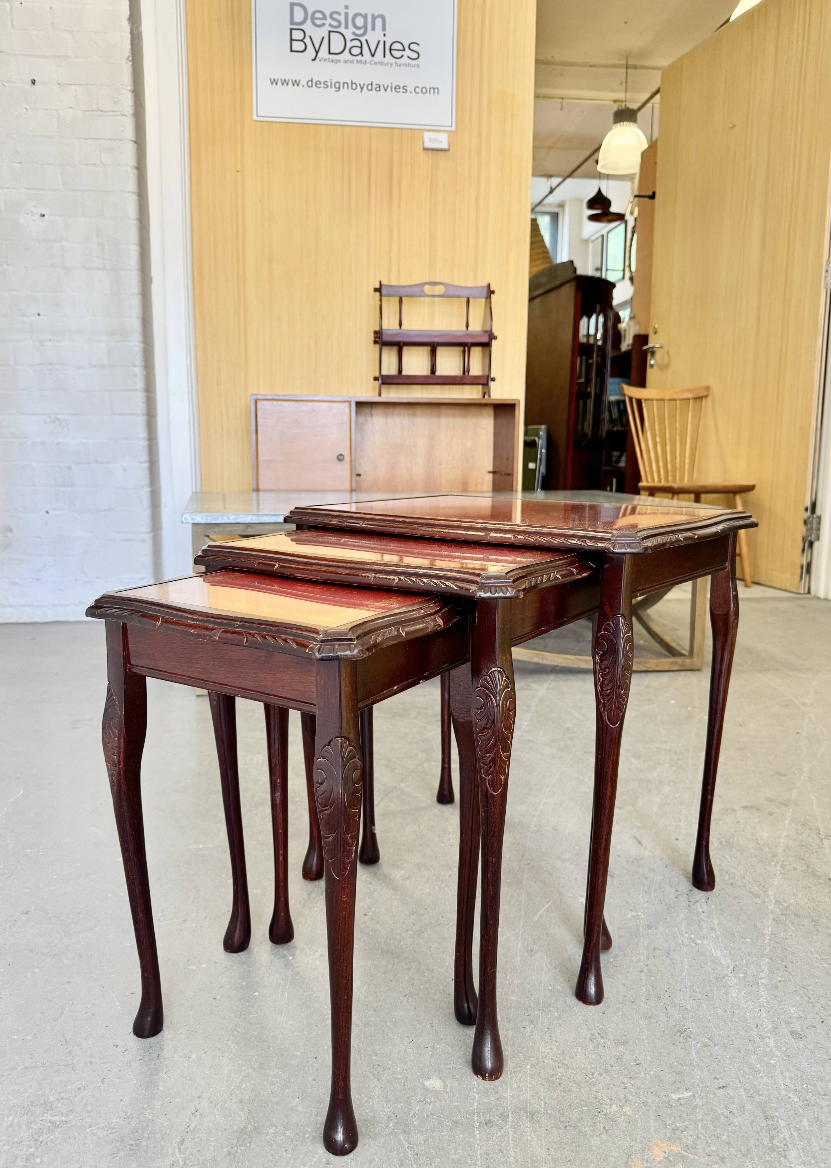 Set of 3 Vintage Nesting Tables