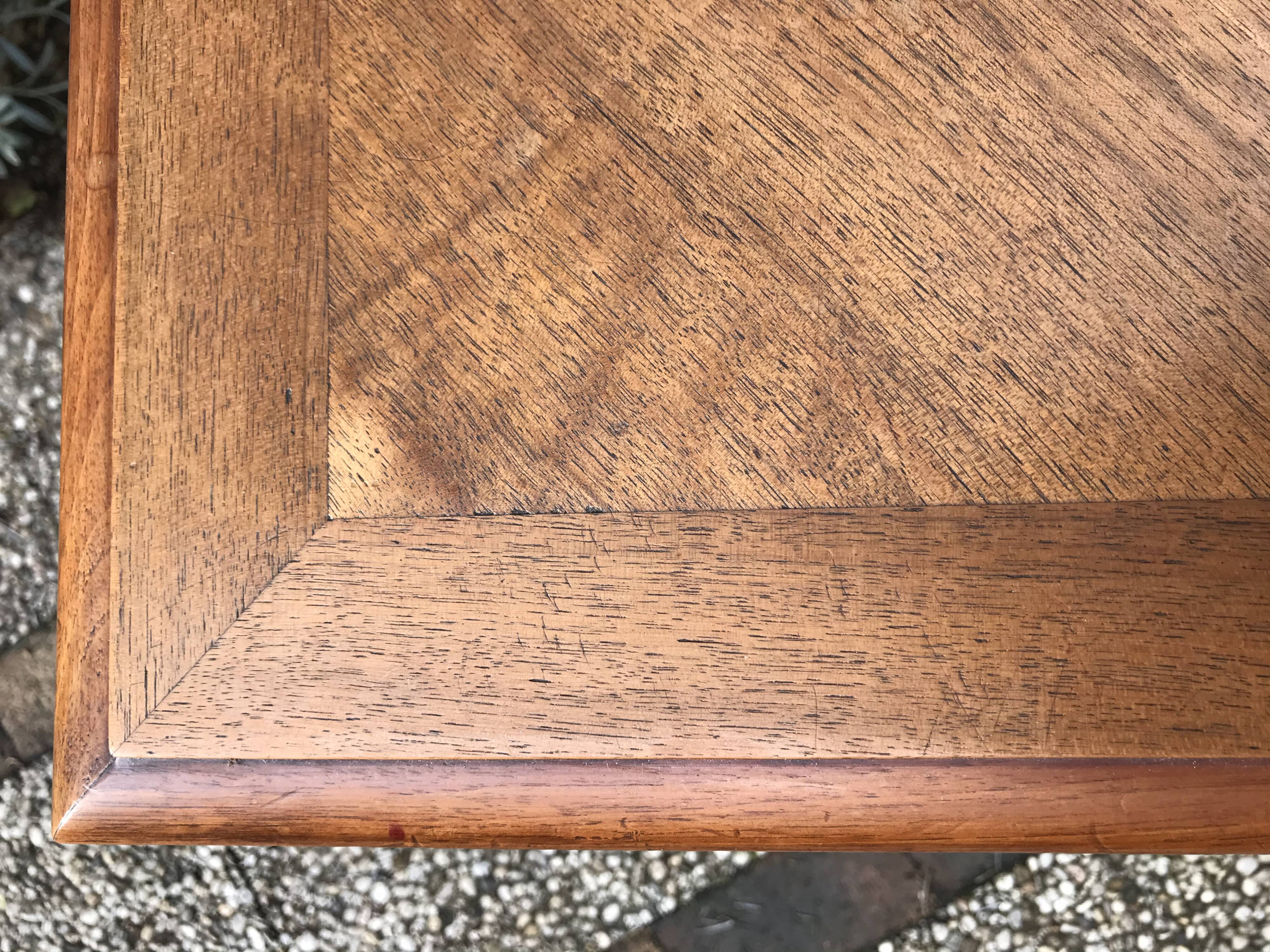 Old walnut desk