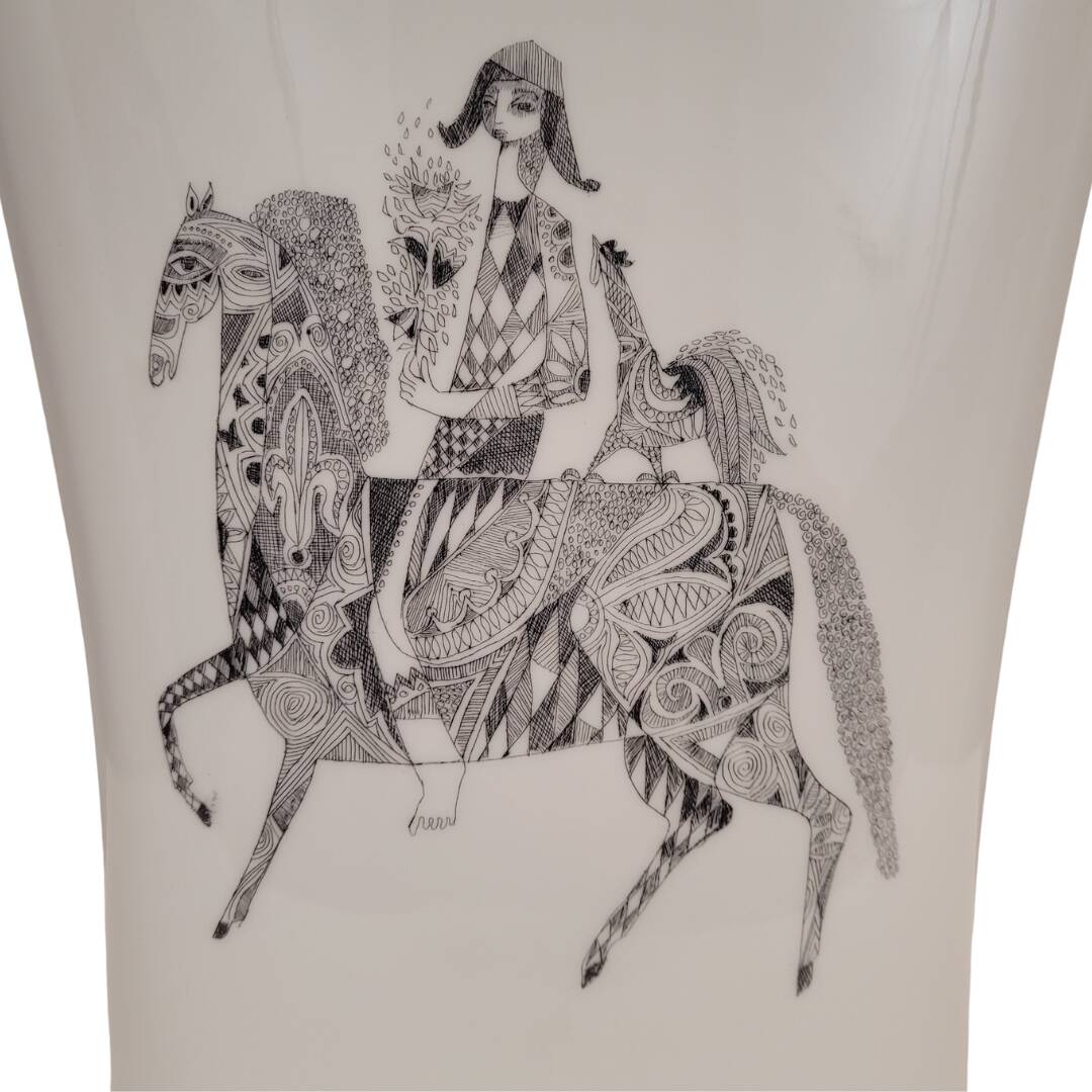 Jarrón design Cuno Fischer by Rosenthal, Studio Linie, s. XX – Germany