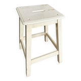 Old wooden painter's stool