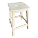 Old wooden painter's stool