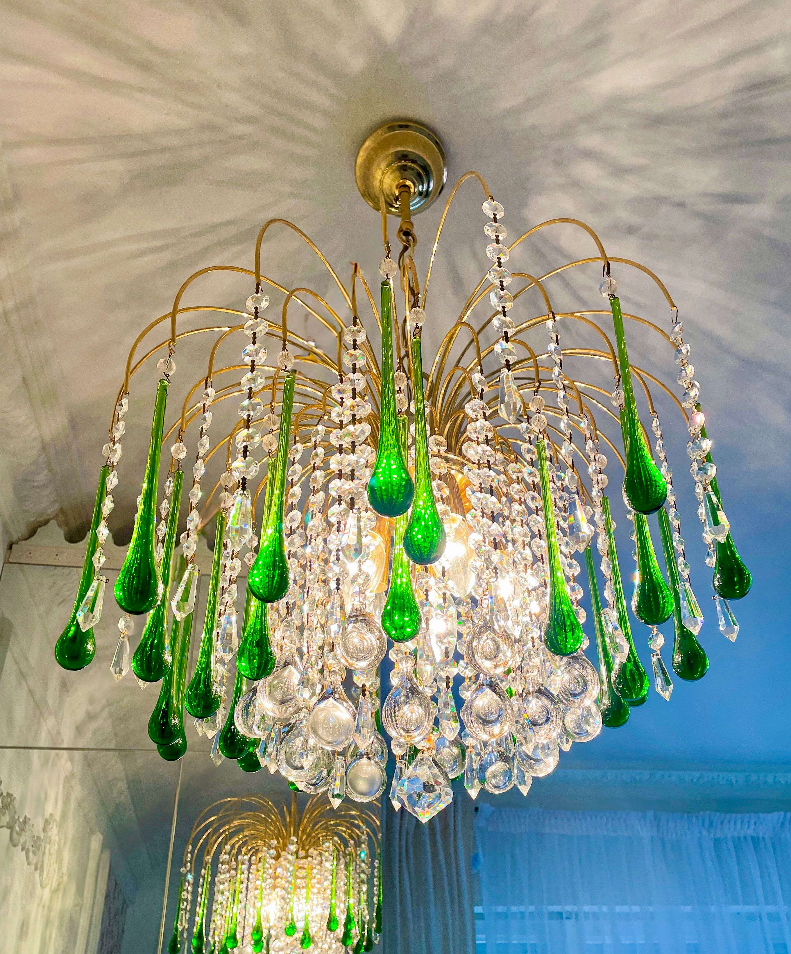 Murano Vintage Chandelier from the 1970s