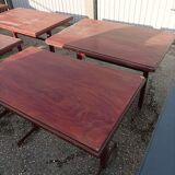 Bistro lot 9 tables and 16 chairs mahieu Jule bry