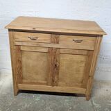 Parisian sideboard in raw wood