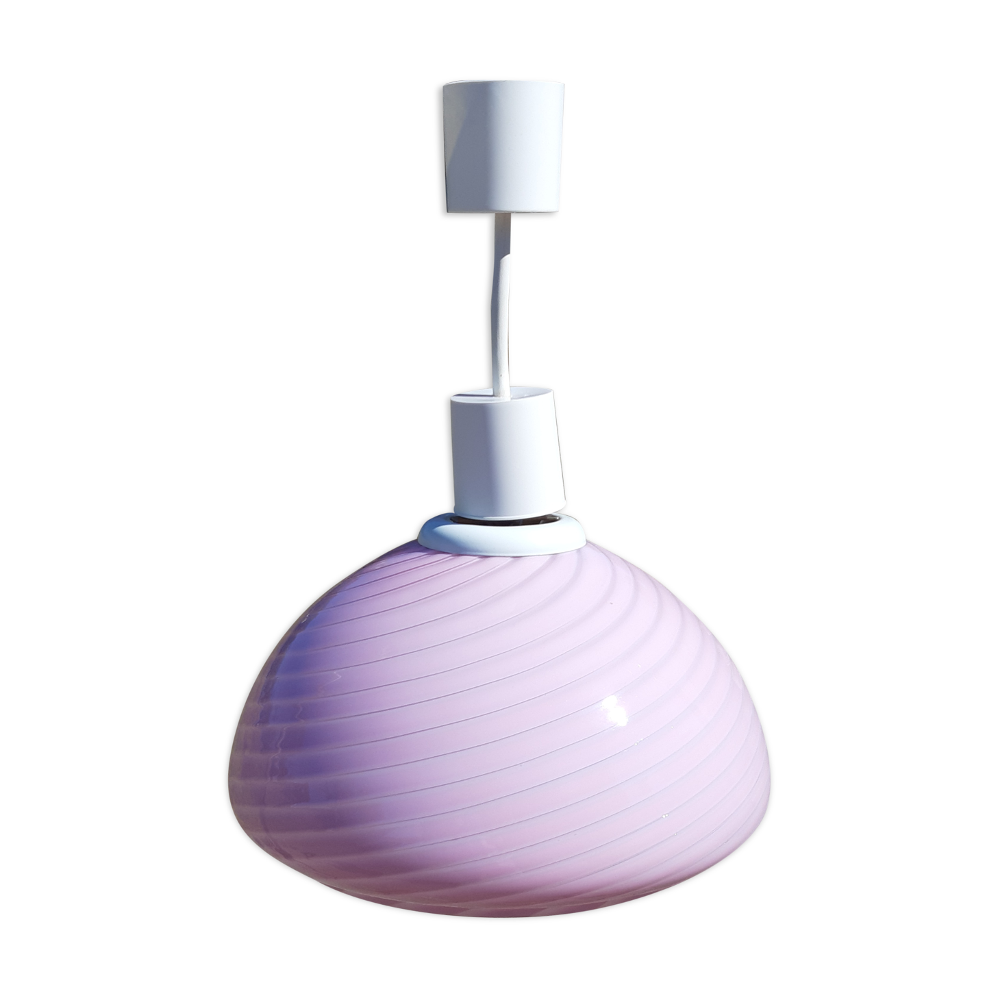 suspension of the 70s Opaline Rose
