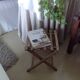 Tabouret pliant