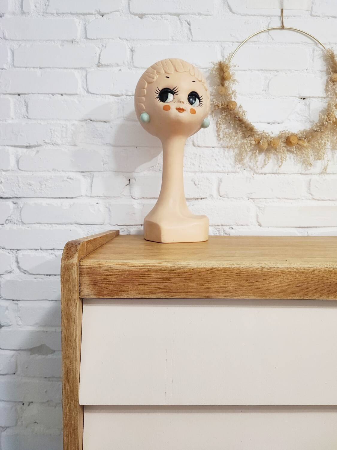 Vintage nude chest of drawers
