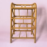Vintage rattan and bamboo chest of drawers