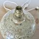 Stoneware lamp signed, around 1960