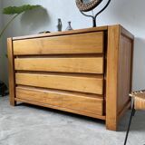 Elm chest of drawers Maison Regain