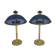 Paire de lampes, Europe, années 1970