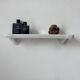 Vintage porcelain shelf, white, France 1930