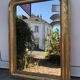 Louis-Philippe gilded mirror with gold leaf 73 x 54,5cm
