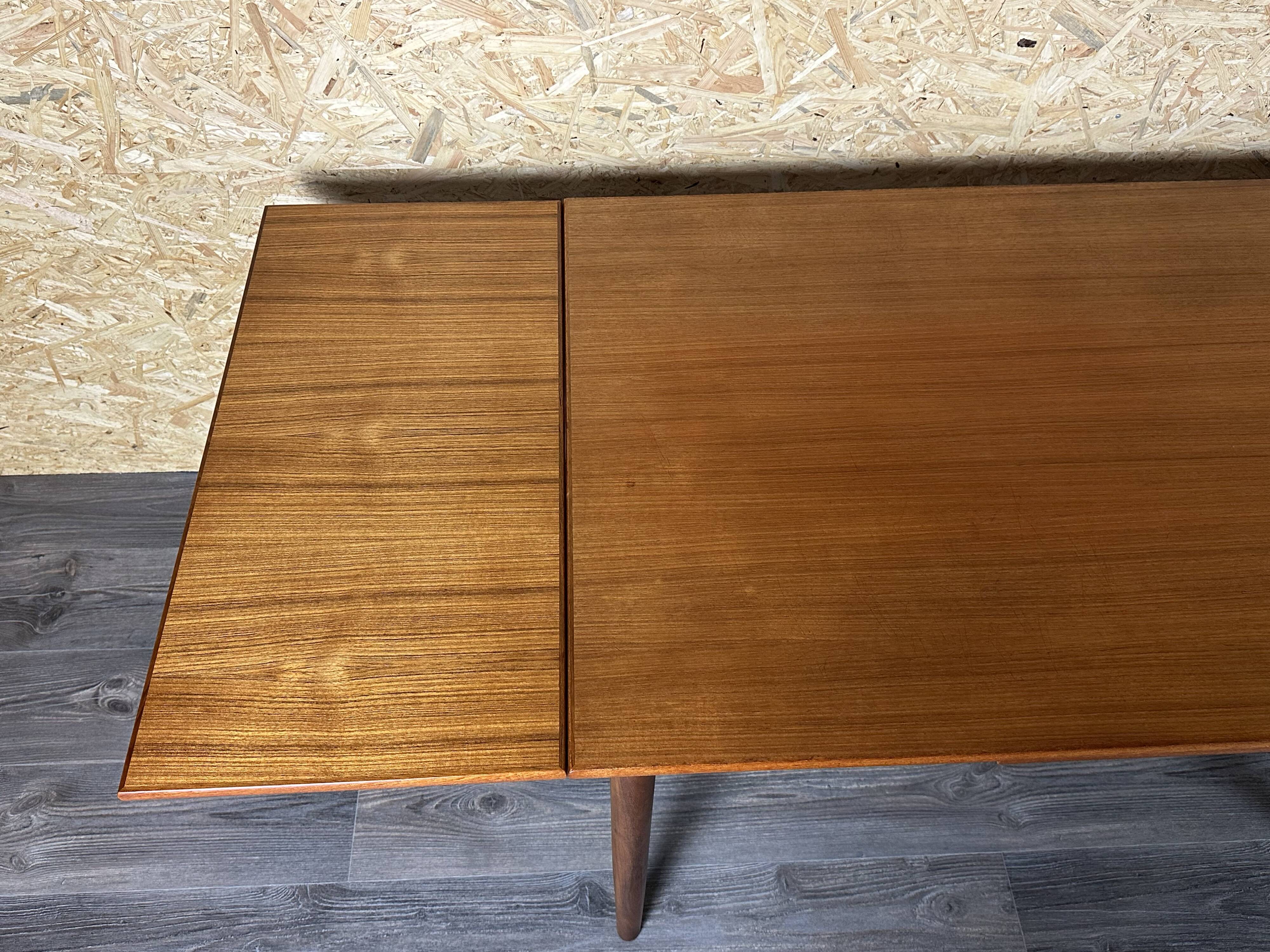1960s/1970s Teak Dining Table Danish Modern Design Denmark