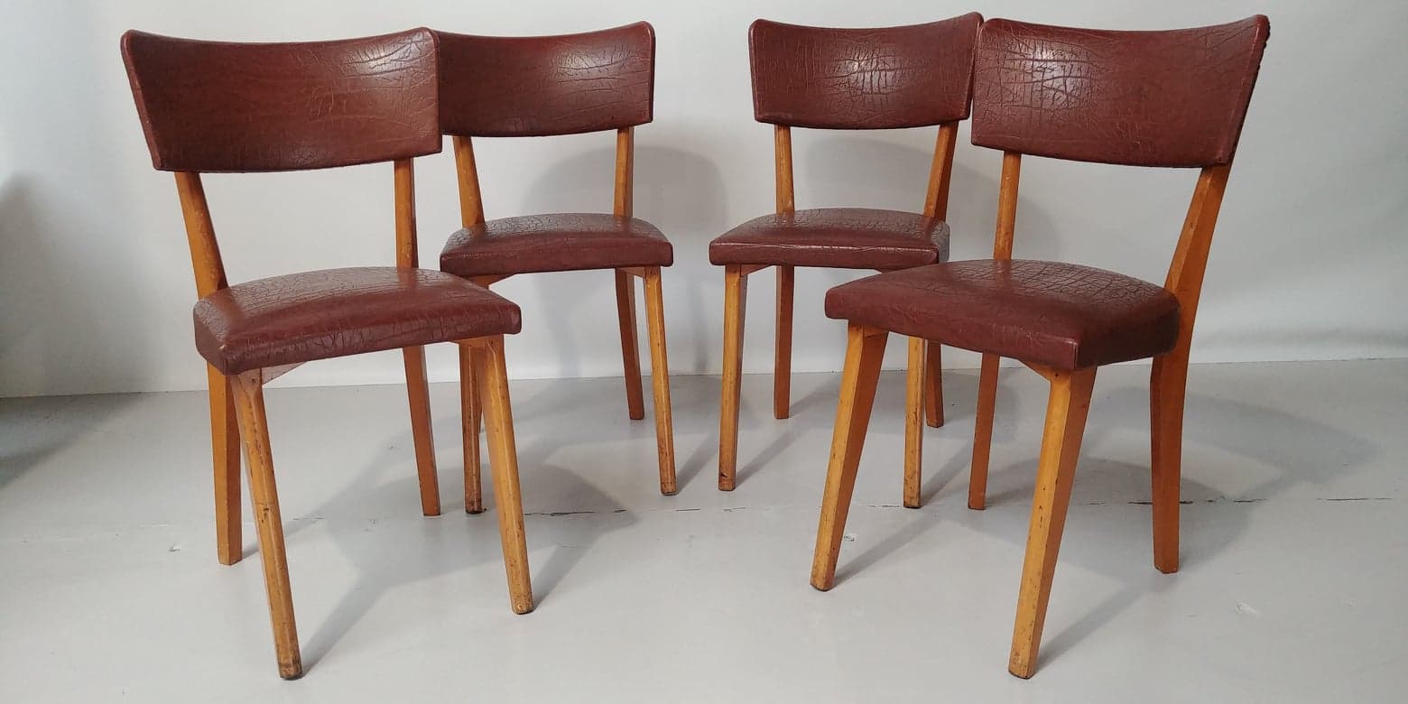 Set of 4 vintage chairs