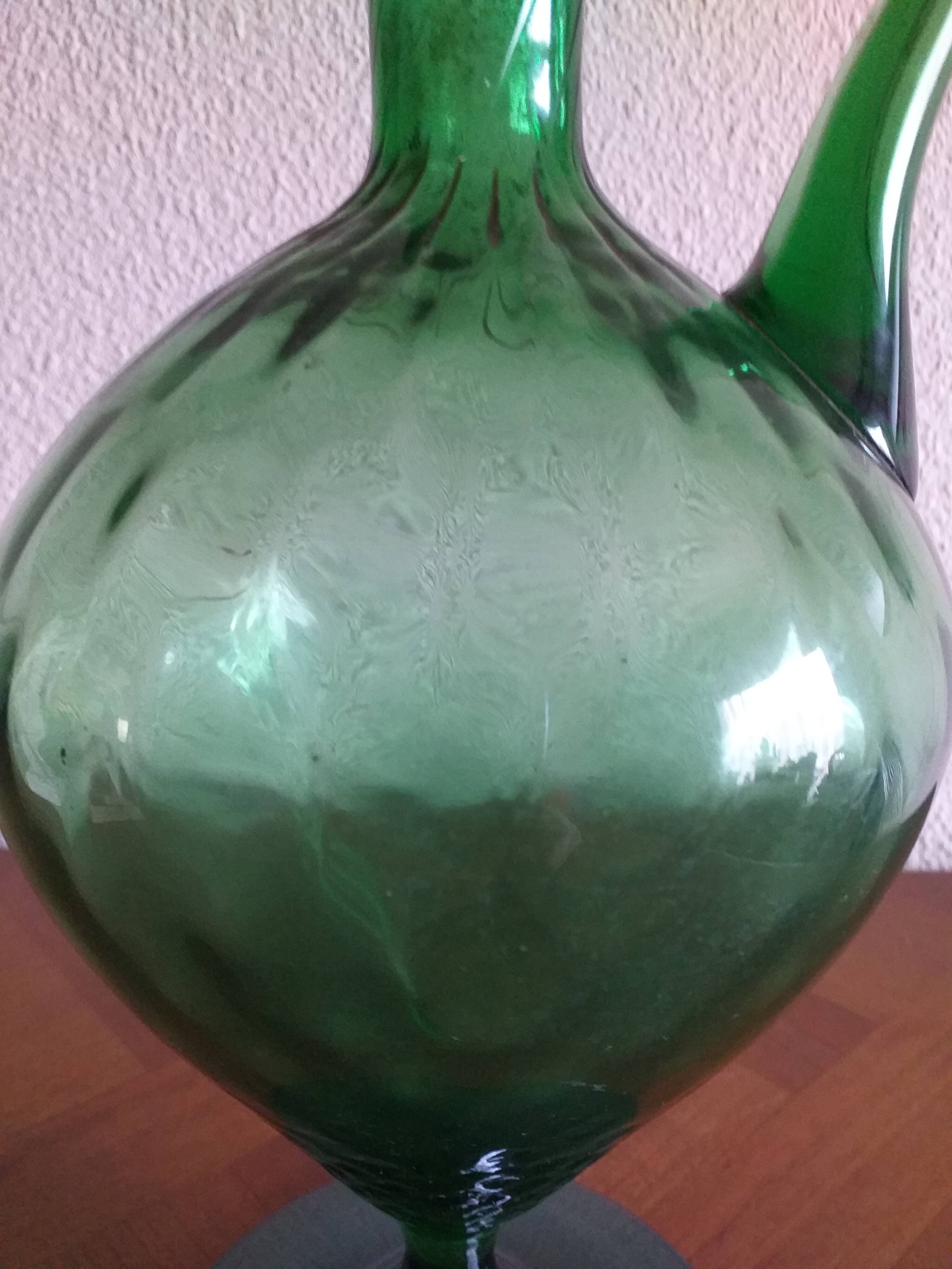 Aiguillere en verre fin souffle