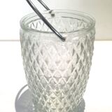 Pineapple glass ice bucket