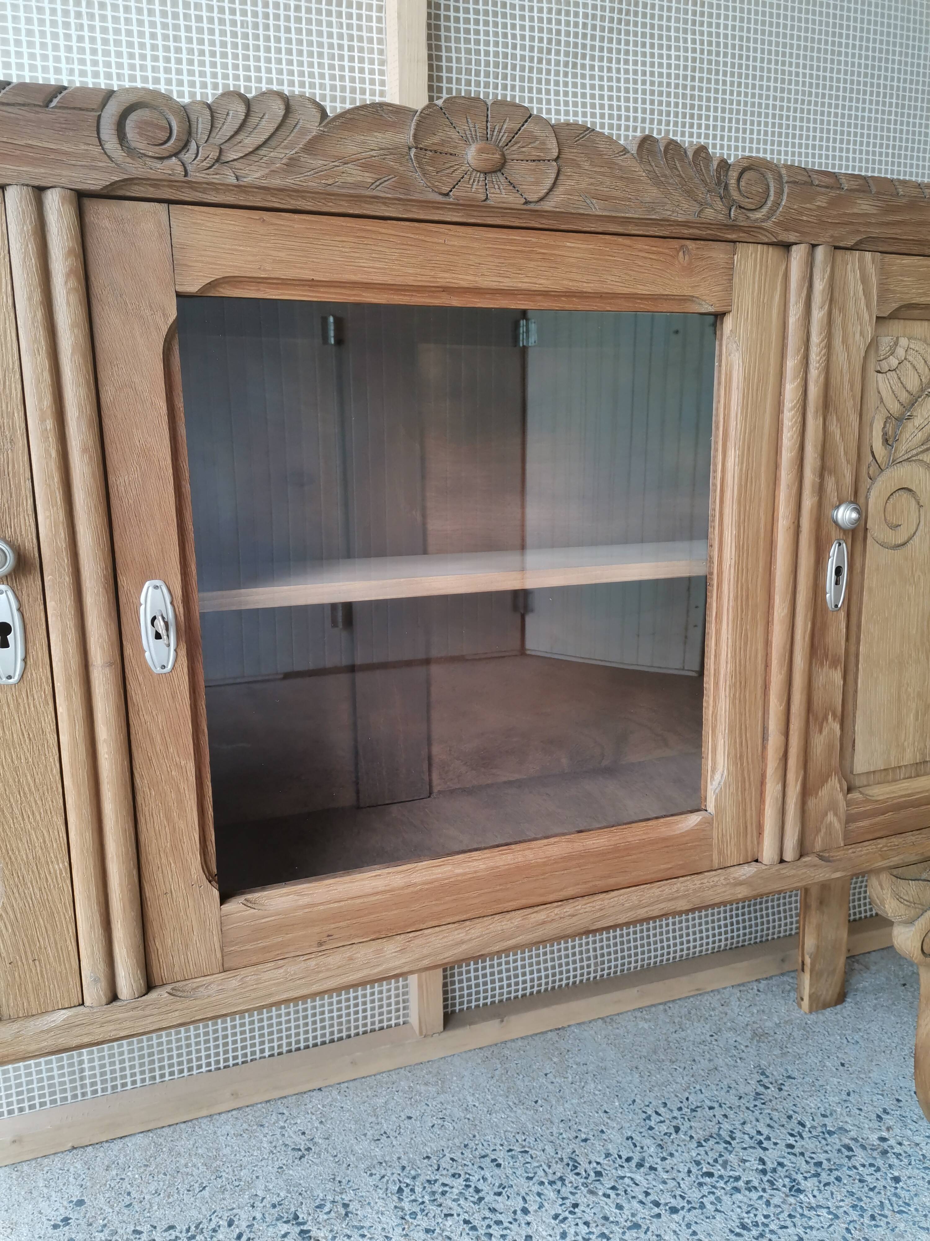 Art Deco wooden sideboard