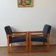 Fauteuils vintage 1970. Ensemble de 2.