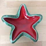 Pair of empty Elchinger pockets, ceramic starfish, 1950s