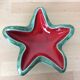 Pair of empty Elchinger pockets, ceramic starfish, 1950s