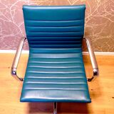 Turquoise office chair