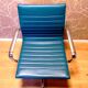 Turquoise office chair