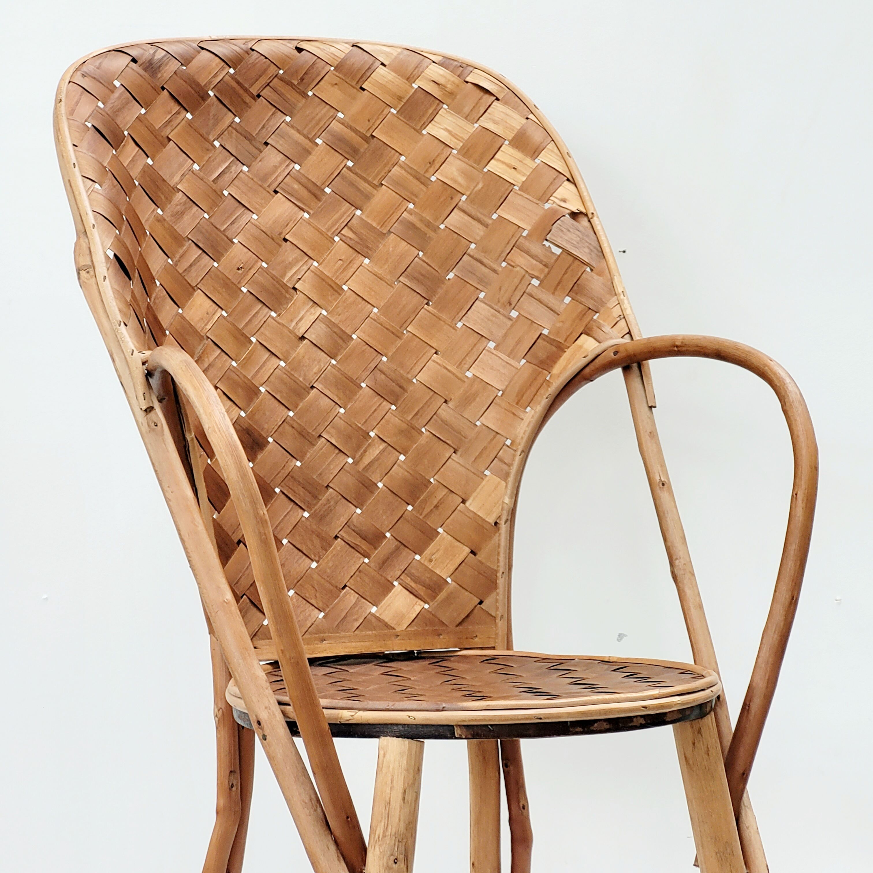 Chestnut armchair