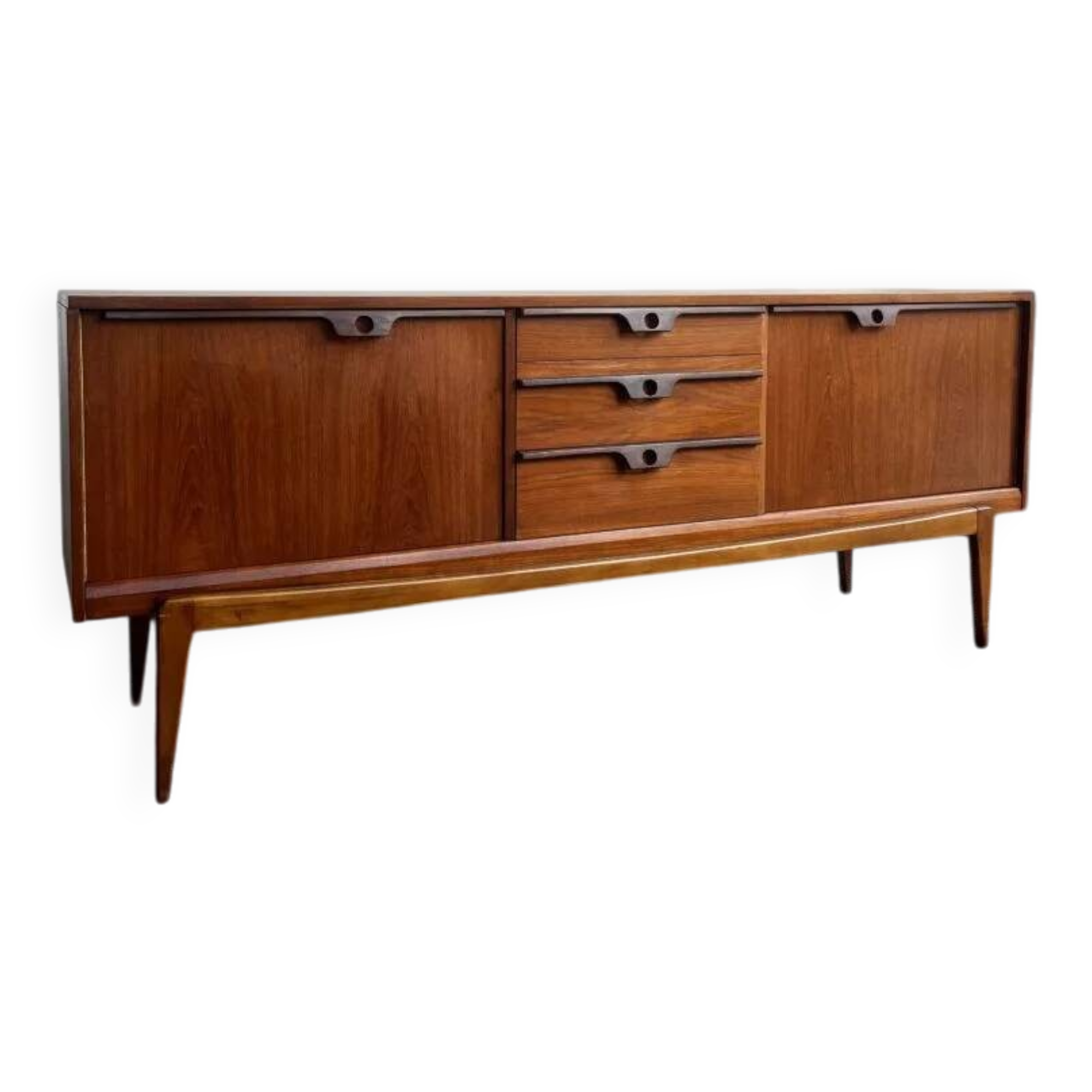 Buffet moderne du milieu du siècle – Meubles Stonehill