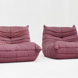 Set of vintage Togo armchairs by Michel Ducaroy for Ligne Roset, 1976