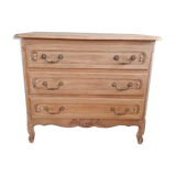 Oak chest of drawers