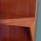 Desk suspended in teak by Poul Cadovius, Denmark, 1960