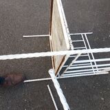Chaises de jardin en fer