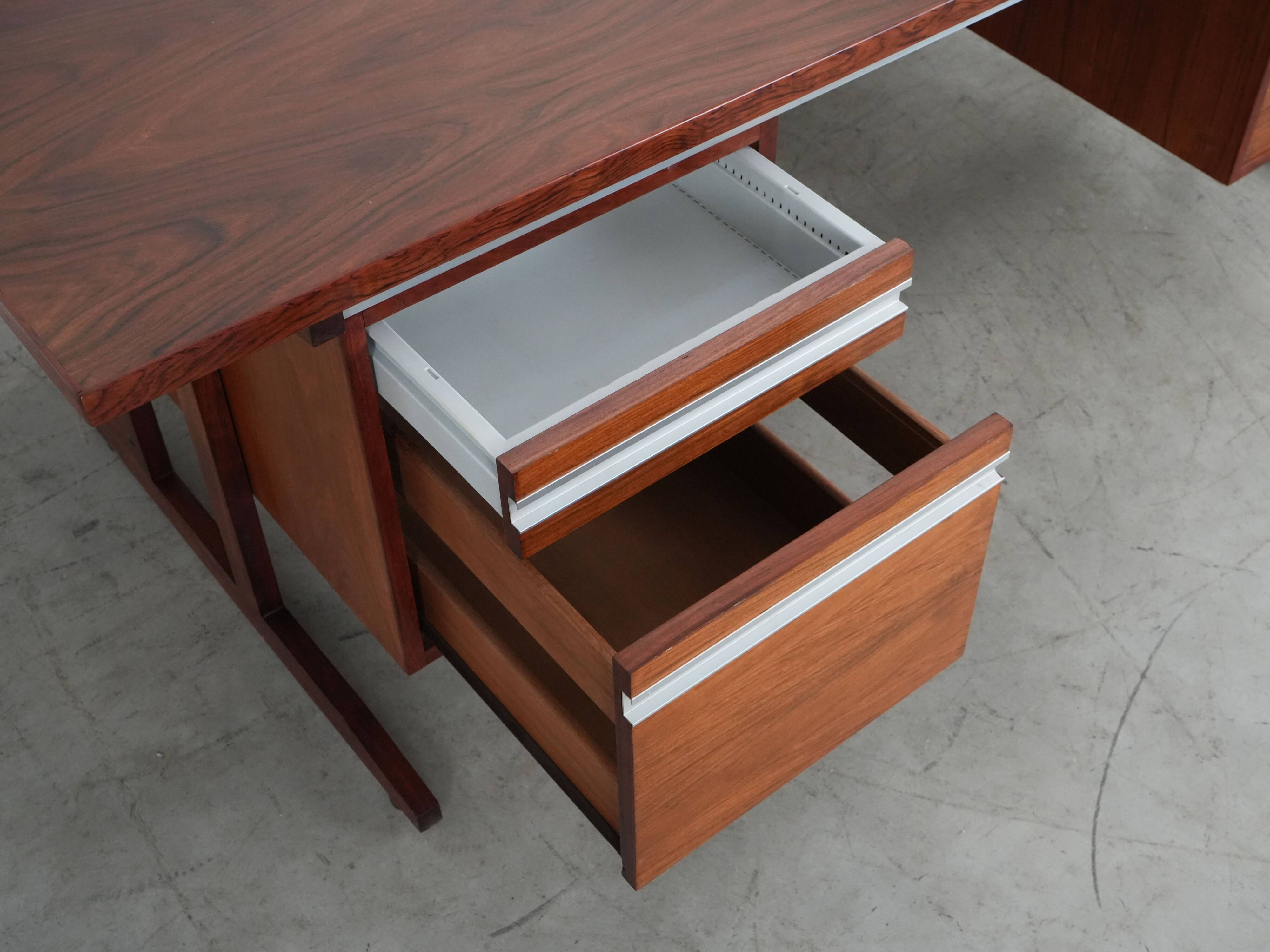 Rosewood desk, Danish design, 1970s, production: Denmark
