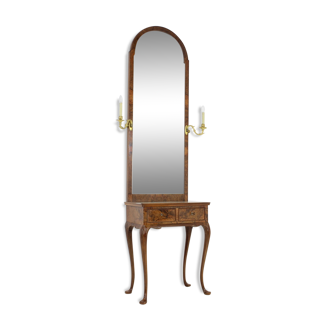 1920s mirror cabinet, Czechoslovakia