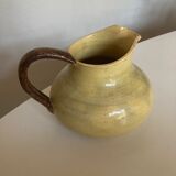 Pitcher vase glazed earth Etienne Noël Dieulefit 1950