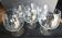 6 Large Cognac Glasses