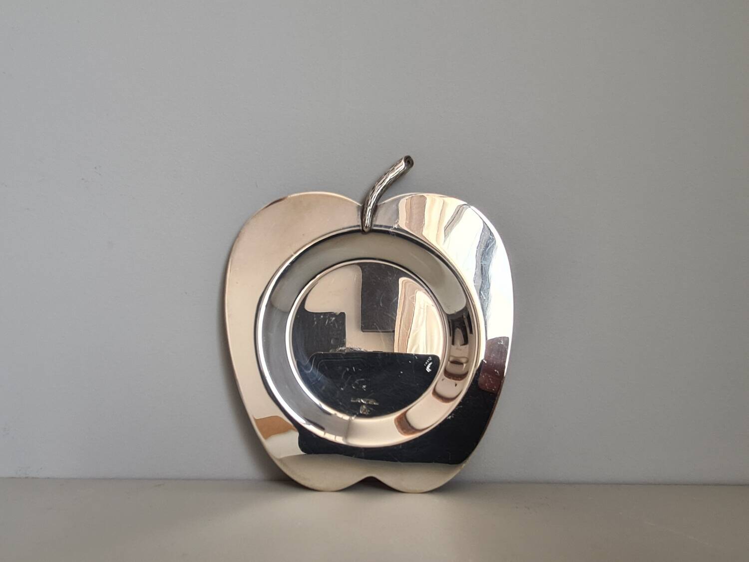 silver pocket tray signed Lancel Paris / 70s / vintage / silver / silverware / Mid-Century / France / 20th century