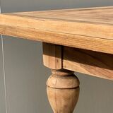 Extendable stripped farmhouse table 300 cm