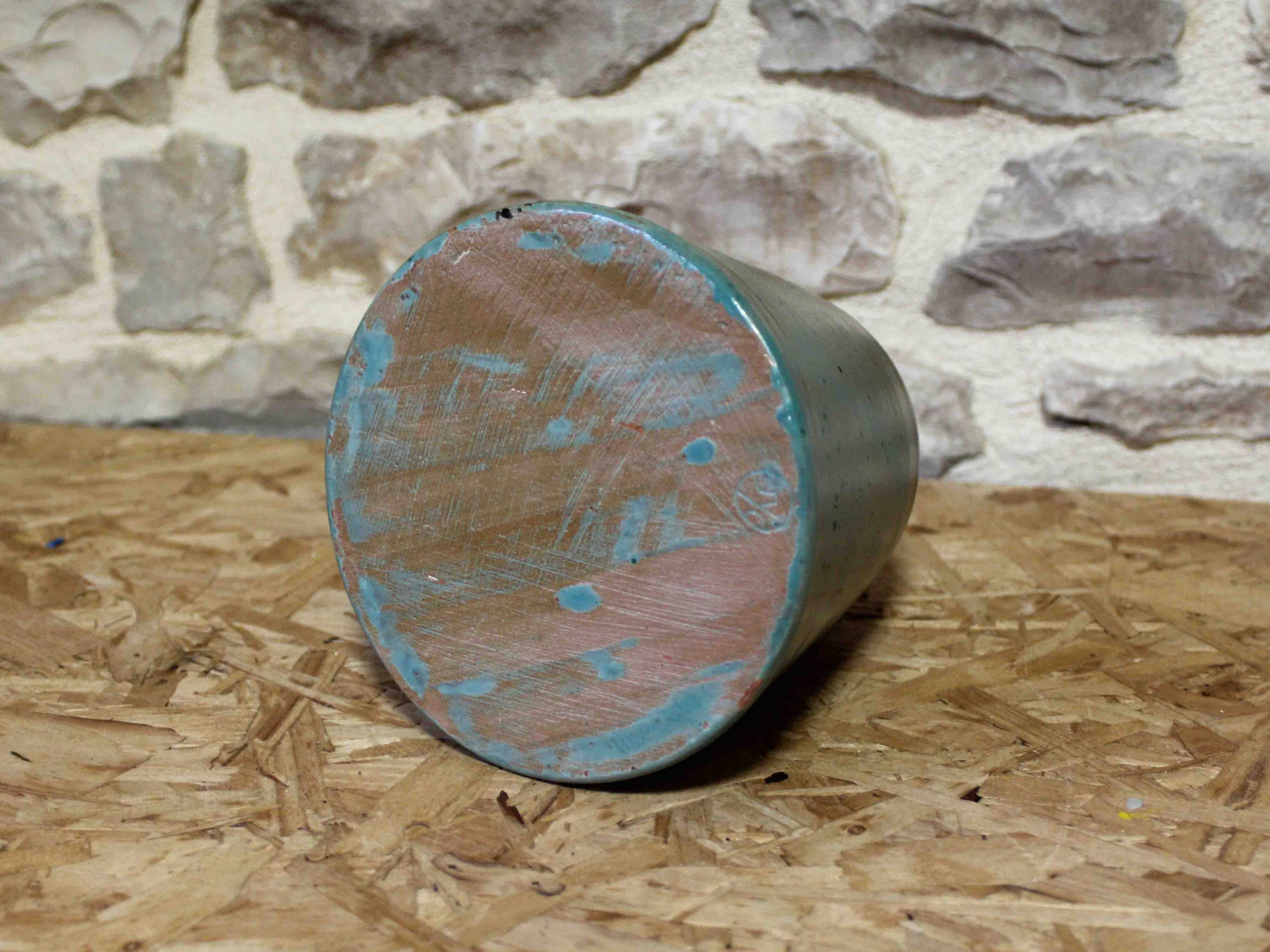 Ceramic vase by Jean-Yves Chevilly