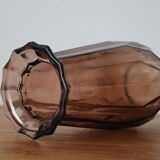 Antique vase in molded glass