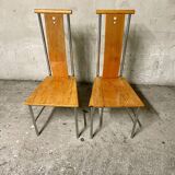 Pair of IKEA chairs model “TURKU” 1990