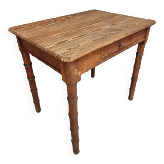 Antique table small desk 61x82cm