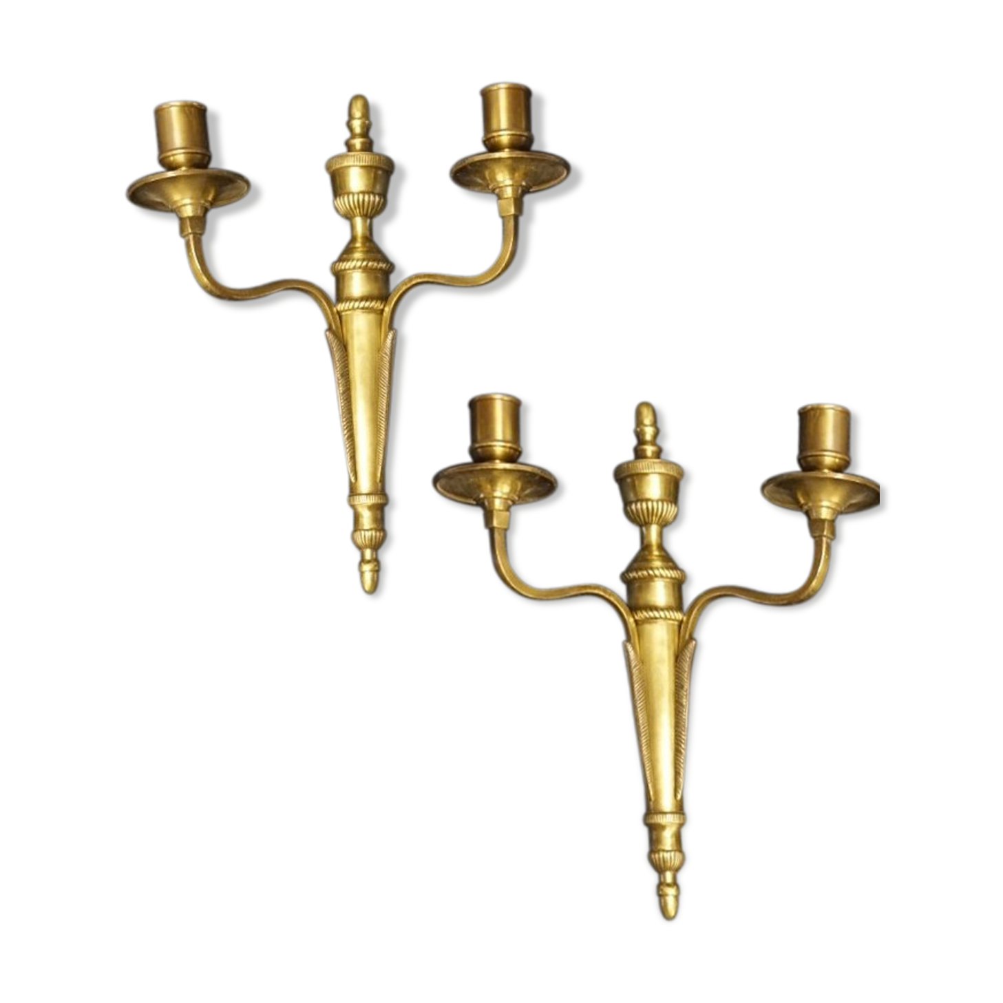 Pair of Empire wall sconces, France 20th century